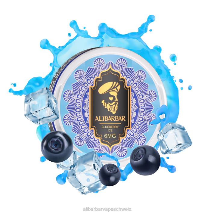 Alibarbar Vape Schweiz Kirscheis - Alibarbar Nikotinbeutel 4D8P81
