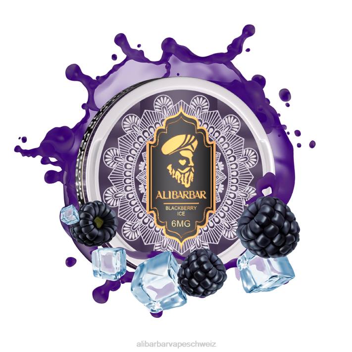 Alibarbar Vape Schweiz Traubeneis - Alibarbar Nikotinbeutel 4D8P85