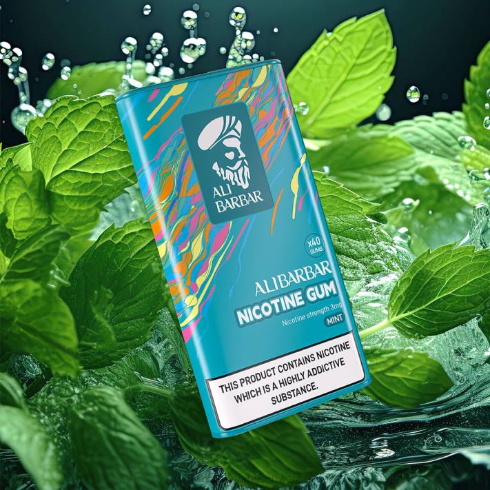 Alibarbar Vape Zürich Apfel - Alibarbar Nikotinkaugummi 4D8P98