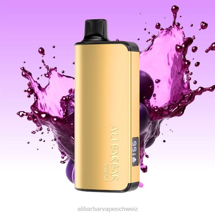 Alibarbar Vape Zürich Ribena - Alibarbar Ingot 20000 Einweg-Vaporizer 4D8P42