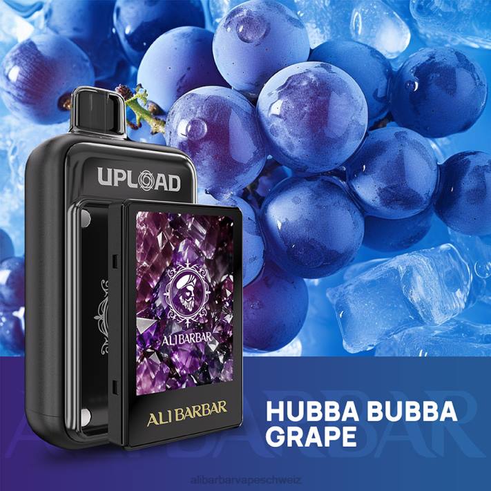 Alibarbar Vape Price Hubba-Bubba-Traube - Alibarbar hochladen 4D8P115