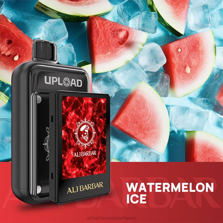 Alibarbar Vape Schweiz Wassermeloneneis - Alibarbar hochladen 4D8P121