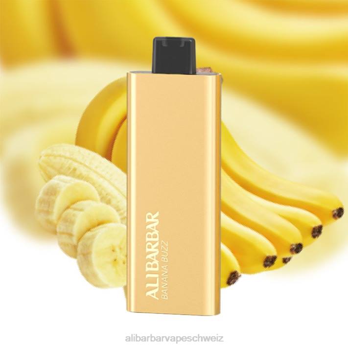 Alibarbar Vape Schweiz Bananensummen - Alibarbar Pandora 7000 Einweg-Vaporizer 4D8P65